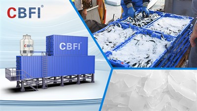Dock Fishery Large Flake Ice Machines