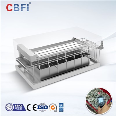 Stroj za brzo zamrzavanje slane vode za preradu ekvadorske morske hrane